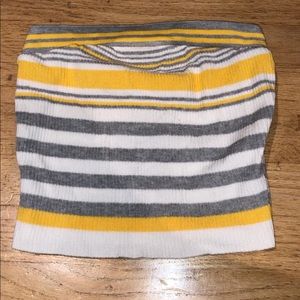 sweater tube top